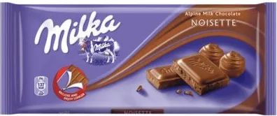 МИЛКА НОЙСЕТ 100ГР/ MILKA NOISETTE 100GR