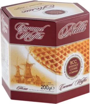 БИСКВИТИ НЕЛИС КАРАМЕЛ 200ГР/ BISCUITS NELLIS CARAMEL 200GR