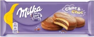 Бисквити Милка Cнос&Cнос 150гр/ BISCUITS MILKA CHOC&CHOC 150GR