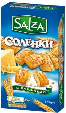 СОЛЕНКИ SALZA  С КАШКАВАЛ 175ГР