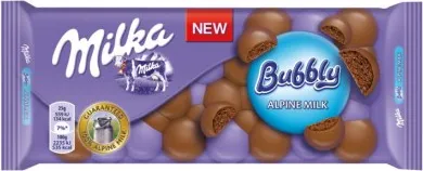 МИЛКА БАЛОНЧЕТА КАФЯВА 100ГР/ MILKA BABBULY BROWN 100GR