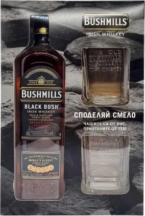 УИСКИ БЛЕК БУШ 0.7 + 2 НИСКИ ЧАШИ