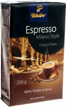 КАФЕ TCHIBO MILANO STYLE ESPRESSO 250ГР/ COFFEE TCHIBO MILANO STYLE ESPRESSO 250GR