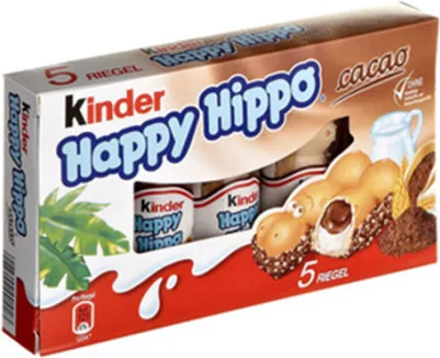 КИНДЕР ХЕПИ ХИПО КАКАО Т5/ KINDER HAPPY HIPPO CACAO T5