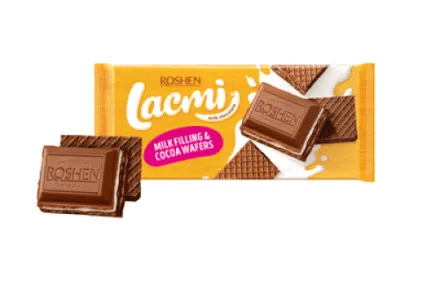 Ш-Д ЛАКМИ МЛЕЧ.ПЪЛНЕЖ И ВАФЛА 90ГР