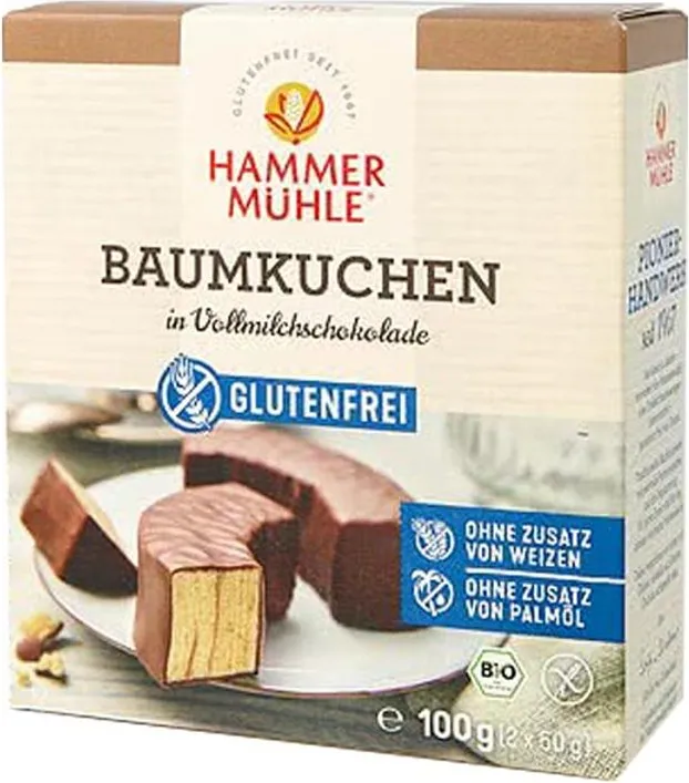 Био суха паста с млечен шоколад без глутен 100г