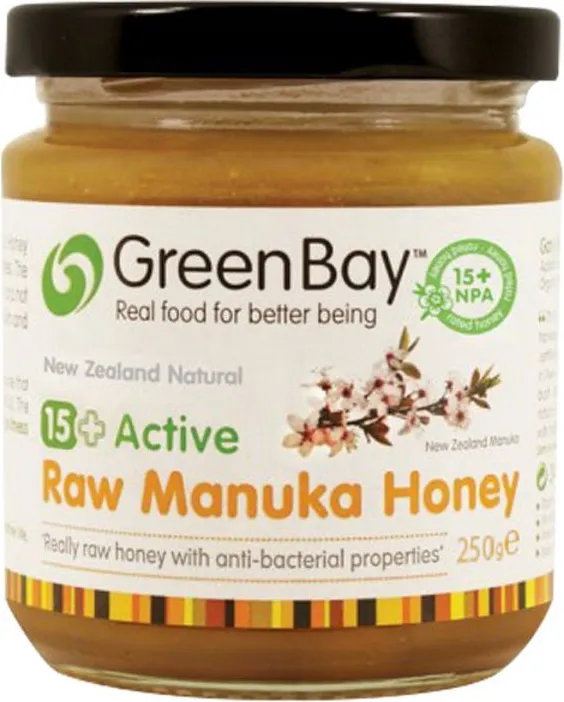 Суров мед от манука с активност 15+ 250г