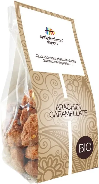 Био фъстъци карамелизирани 100г