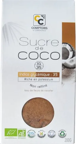 Био захар от цвят кокос 200г