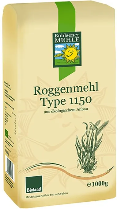 Био ръжено брашно тип 1150 - 1кг