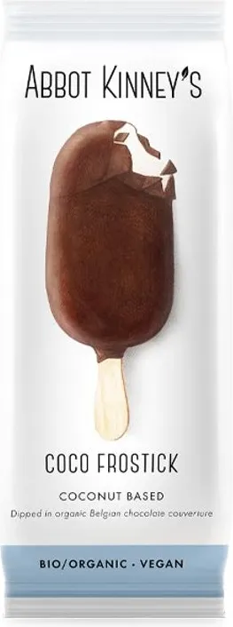 Био веган сладолед на клечка кокос с шоколадова глазура 3x100мл