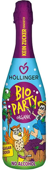 Био детско шампанско от червено грозде 750мл