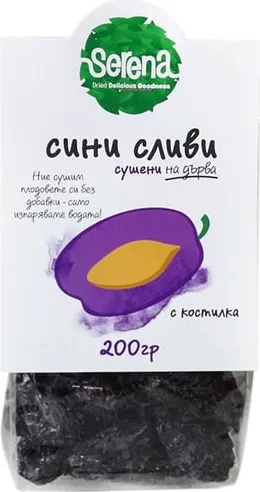 Сушени сливи с костилка 200г