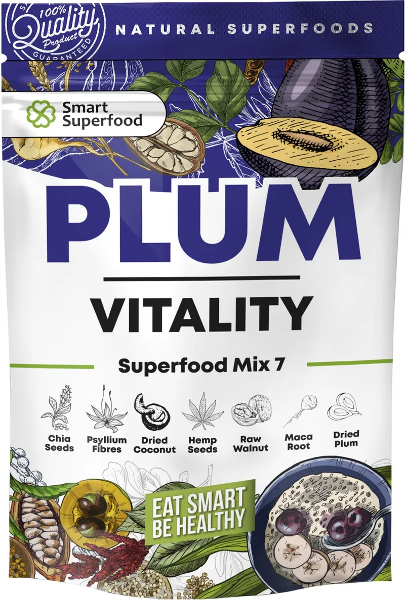 Superfood Mix 7 Plum Vitality 200г - 10 порции