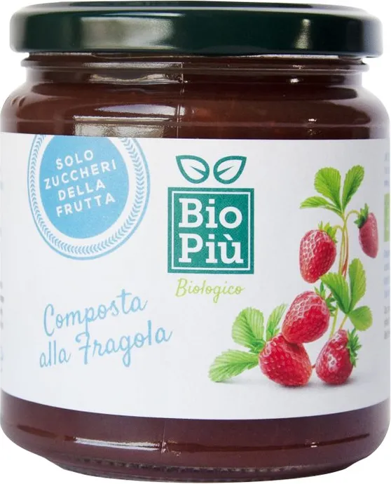 Био конфитюр ягоди без захар 320г