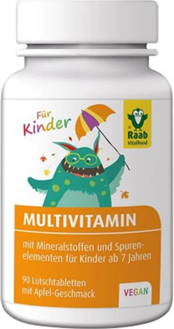 Мултивитамини за деца 90 таблетки за смучене х 1,2g