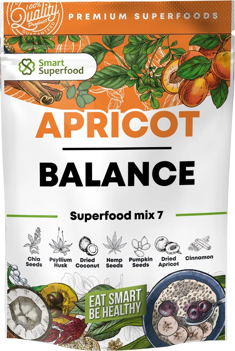 Superfood Mix 7 Apricot Balance 200г - 10 порции