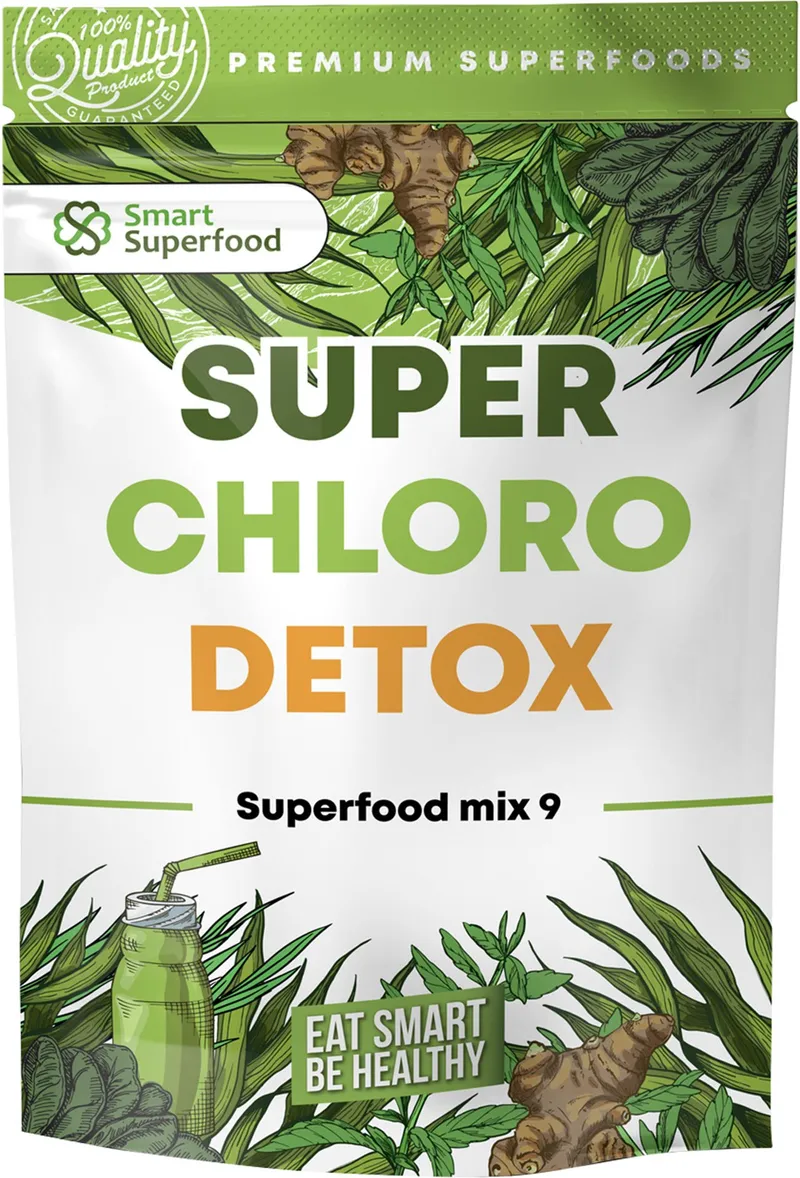 Superfood Mix 9 Super Chloro Detox 200г - 20 порции