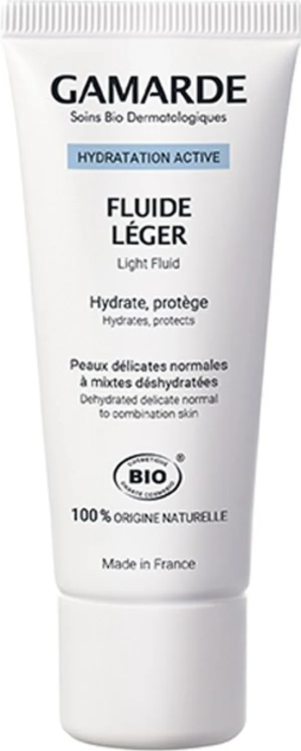 Органичен хидратиращ флуид за лице 40мл