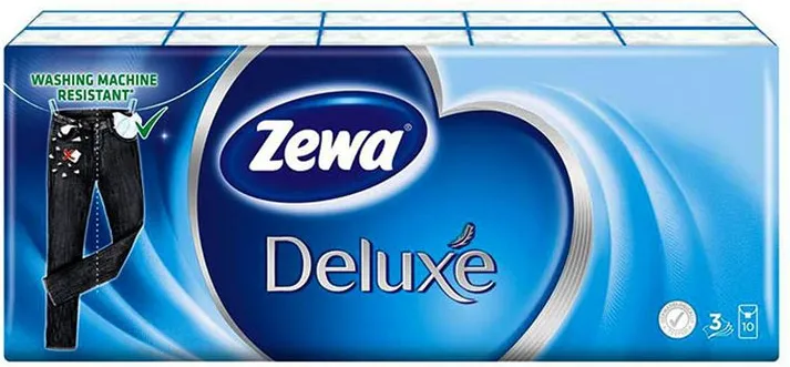Носни кърпи Zewa Deluxe 10бр.