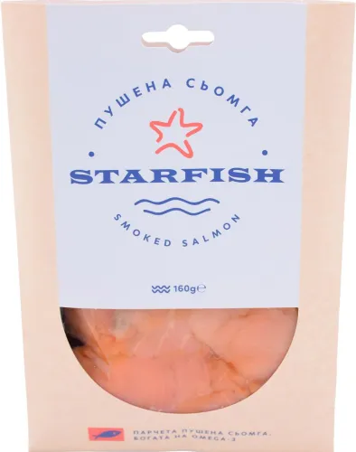 Staffish Пушена сьомга парчета 160 ГР