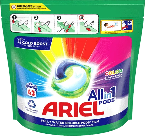 Ariel Color Капсули за пране  43 БР
