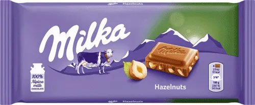 Milka Шоколад лешници 100 ГР