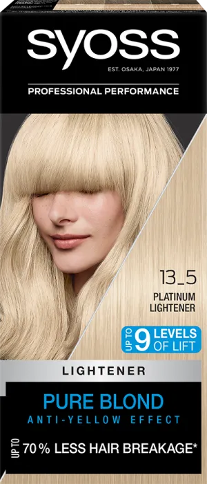 Syoss 13-5 Platin Lightener боя за коса