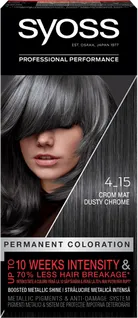 Syoss боя за коса 4-15 Пепеляв Хром