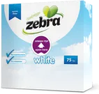 Zebra White 3333 салфетки 1 пласт 75 БР