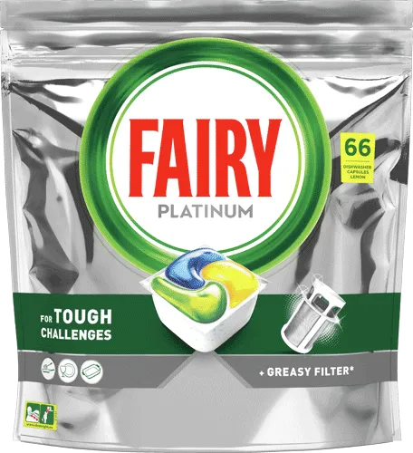 Fairy Platinum Капсули за съдомиялна машина 66 БР