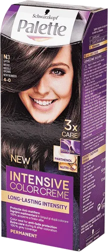 Palette Intensive Color Cream Боя за коса N3 средно кафяв 1 БР