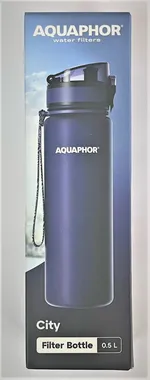 Филтърна бутилка Aquaphor City 0.5 Л морско синьо