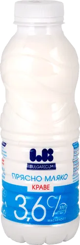 Ел Би Прясно мляко 3,6% 1 Л