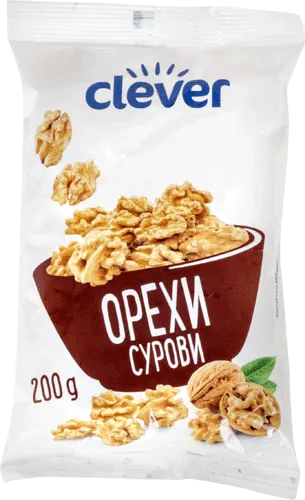 Суров орех Clever 200 г