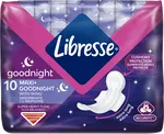 Libresse Goodnight Дамски превръзки 10 БР