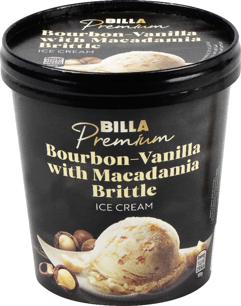 BILLA Premium Сладолед с ядки макадамия 500 МЛ