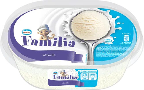 Familia Сладолед  Ice cream ванилия 345 ГР
