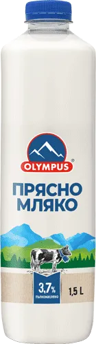 Olympus Прясно мляко 3,7% 1.5 Л