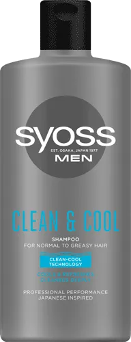 Syoss Men Clean&Cool шампоан 440 МЛ.