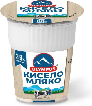 Olympus Кисело мляко 3,6% 400 ГР
