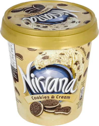 Nirvana Сладолед  Ice cream кукис крем 335 ГР