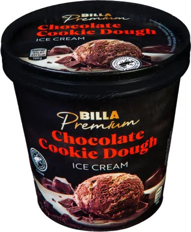 BILLA Premium Сладолед шоколадбисквити 500 МЛ