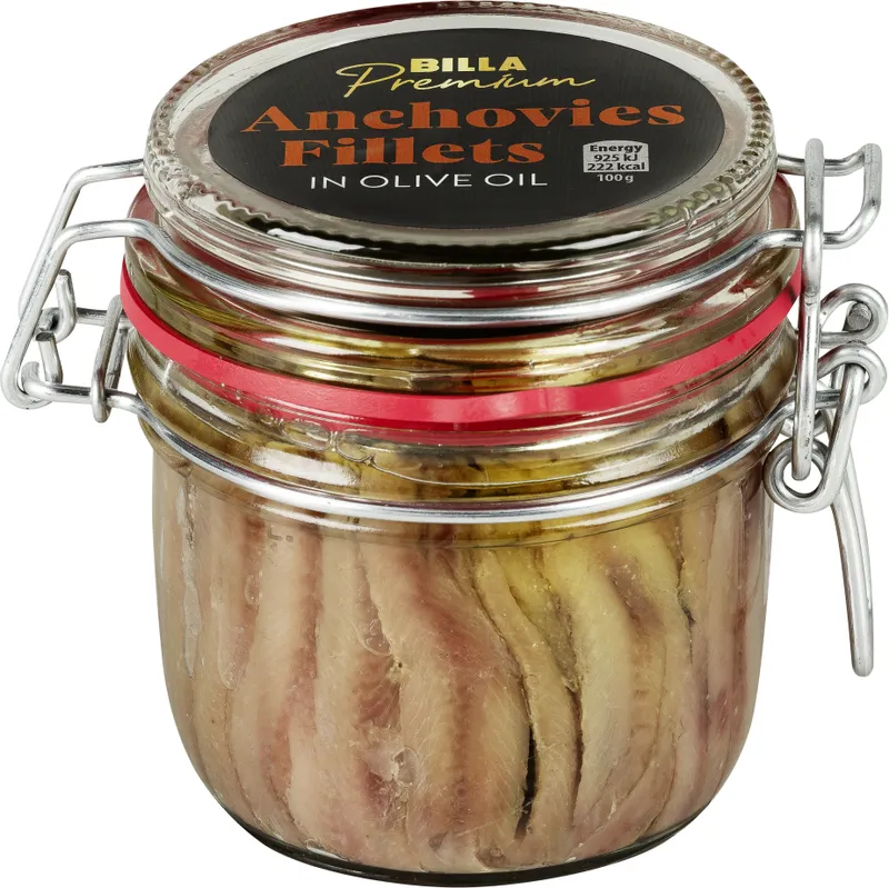 Billa Premium Аншоа филета в зехтин 230 ГР