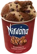 Сладолед  Ice cream Nirvana карамел и брауни 302 ГР