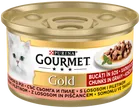 Gourmet gold Xапки в сос - сьомгапиле 85 ГР