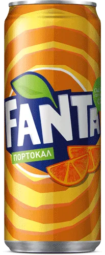 Fanta Газирана напитка портокал 0.33 Л