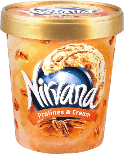 Nirvana Сладолед  Ice cream пралинскрийм 310 ГР