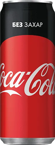 Coca Cola Zero Газирана напитка 0.33 Л
