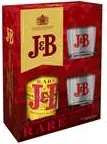 Уиски J&B 0.7л + чаша